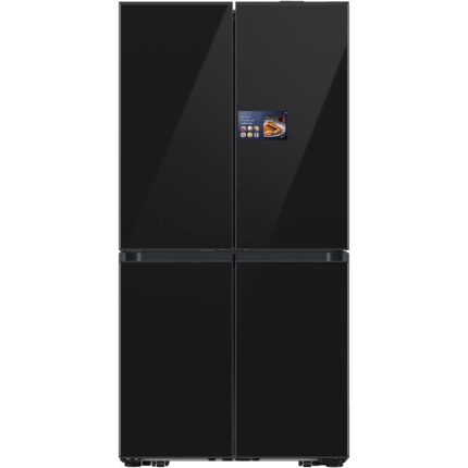 SAMSUNG RM90F67CECEF RM94F French Door Kühlgefriekombination (654 l, E, 1853 mm hoch, Clean Deep Charcoal (Glas))
