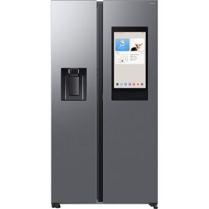SAMSUNG RS90F67BETEF Series 9 Side-by-Side (E, 1784 mm hoch, Schwarz)