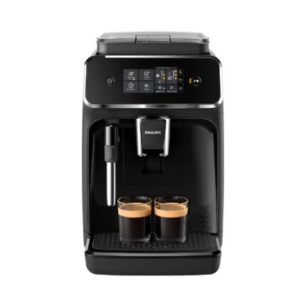 PHILIPS EP2225/10 Serie 2200 2 Kaffeespezialitäten Kaffeevollautomat Mattschwarz/Klavierlackschwarz