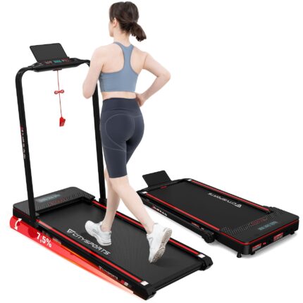 CITYSPORTS WP3S Walking pad Klappbar bis 12 km/h Laufband, Schwarz