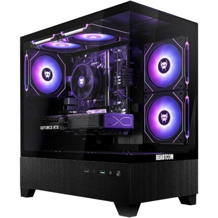 BEASTCOM Q5 | Pro Gaming, Gaming-PC mit AMD Ryzen™ 7, 16 GB RAM, 1 TB SSD, NVIDIA, NVidia GeForce RTX™ 5060 Ti, Windows 11 Home