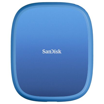 SANDISK Creator Phone MagSafe SSD Mobiler Speicher, 2 TB SSD, extern, Blau