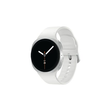 SAMSUNG Galaxy Watch 8 40 mm Smartwatch Kautschuk, 130-180 mm, Silver