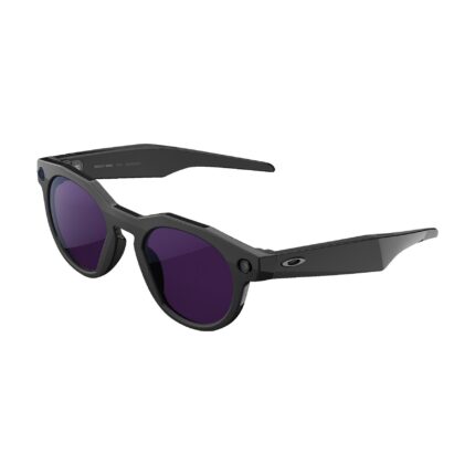 Oakley Meta HSTN - mit Meta AI, Audio-, Foto- und Videokompatibilität - Black, Clear to Amethyst Transitions® AI Glasses