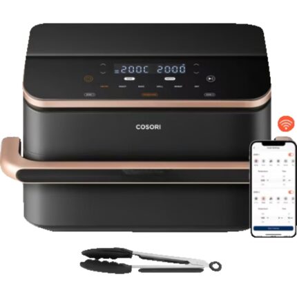 COSORI CAF-TF101S-AEUR 8-in1DualBlaze TwinFry™, 2 Kammern Airfryer, 10 Liter Heißluftfritteuse