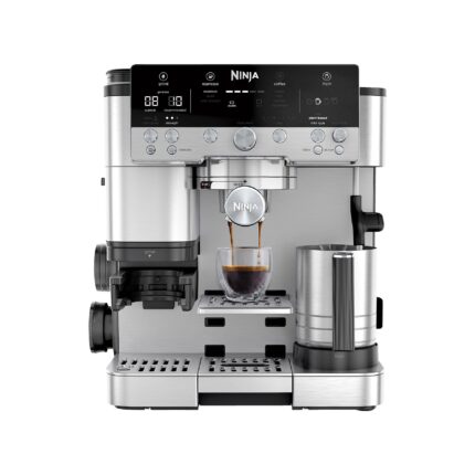 NINJA ES601EU Luxe Café Premier Kaffeemaschine Schwarz/Edelstahl