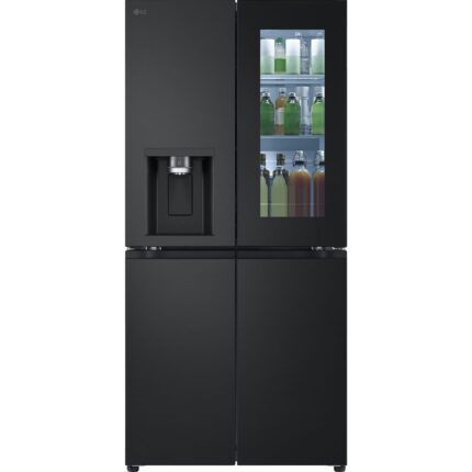 LG GMG861EPAE InstaView® SLIM Multidoor French-Door (508 l, E, 1787 mm hoch, Essence Matte Black)