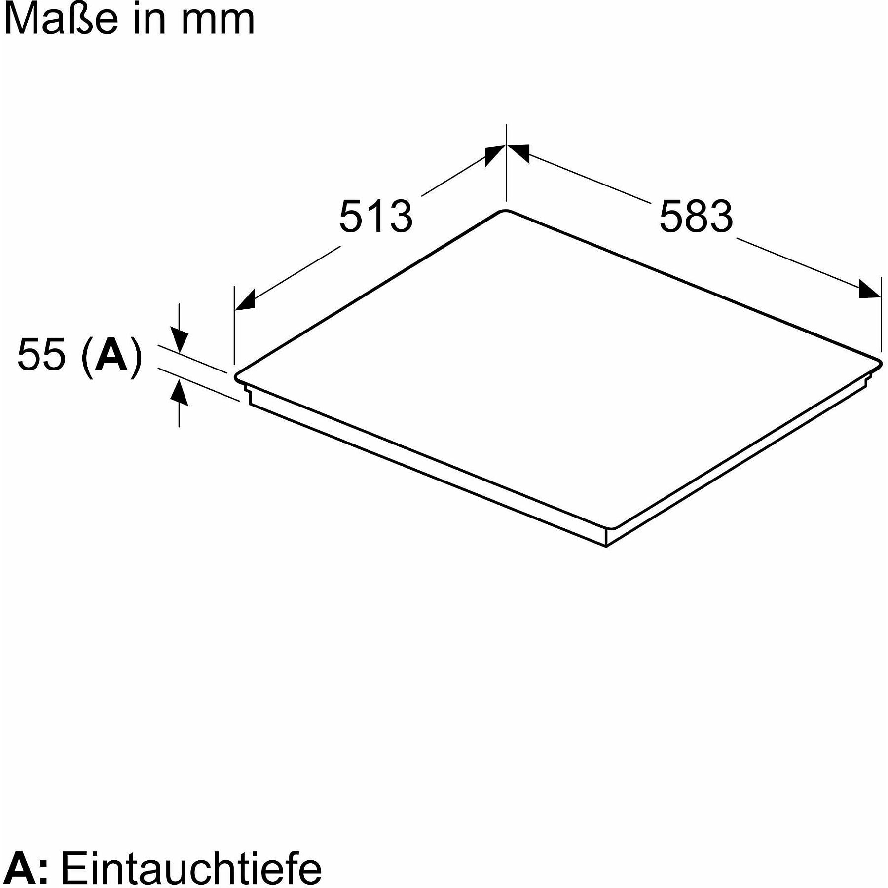 SIEMENS EX645HXC1E Induktionskochfeld (583 mm breit, 4 Kochzonen) – Bild 9