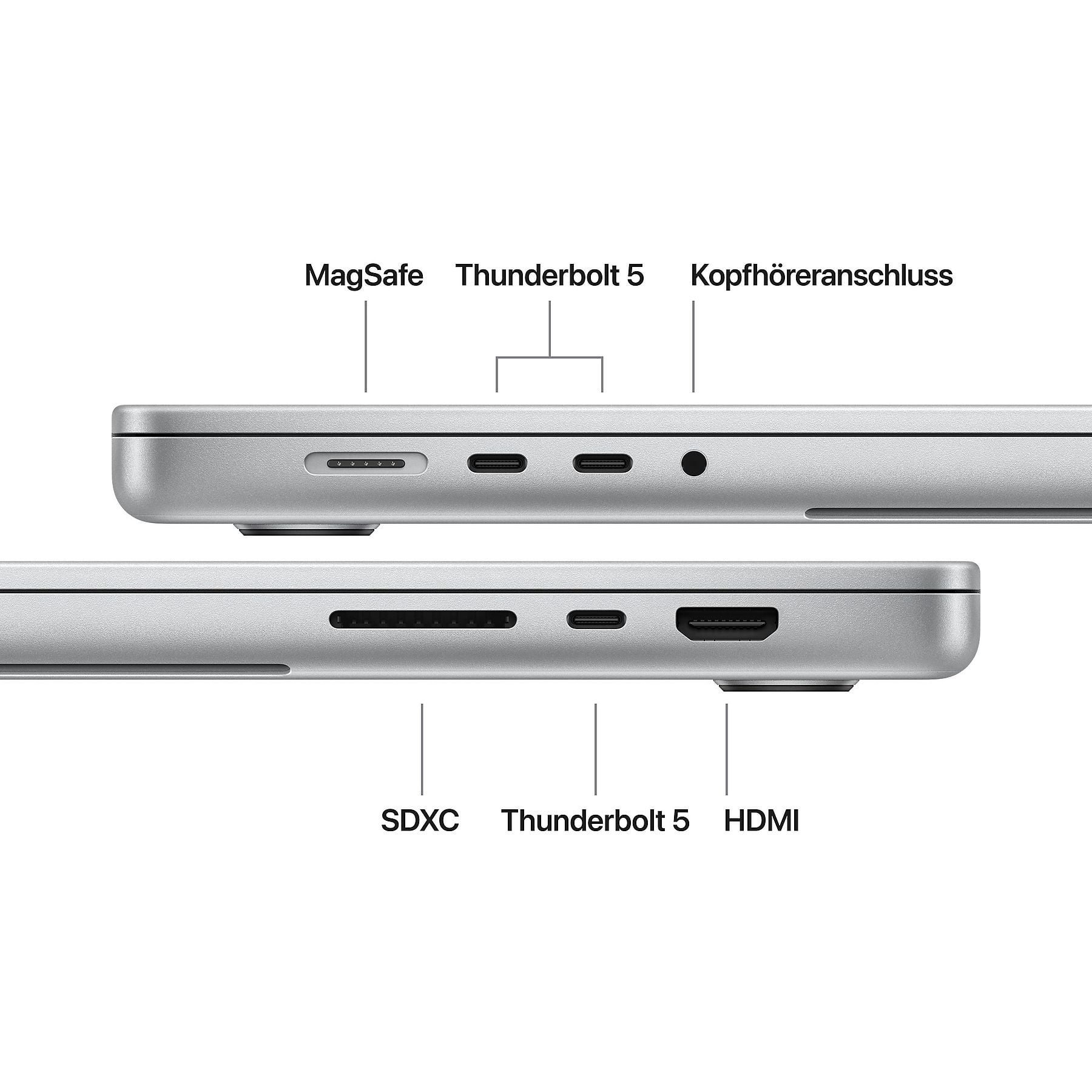 APPLE MacBook Pro (2026) - 16 Zoll - Apple M5 Max - 36 GB - 2 TB - Apple M5 Max - macOS – Bild 4