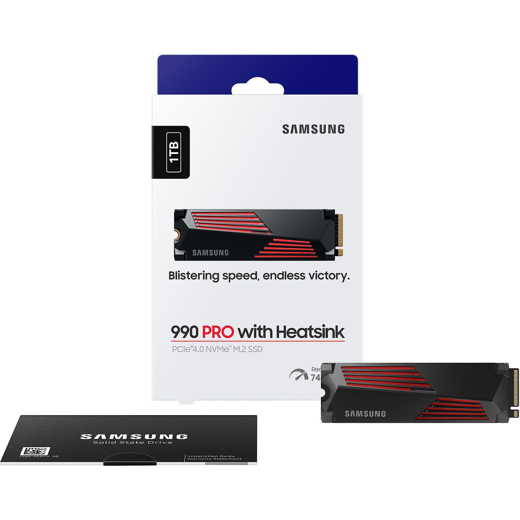 SAMSUNG 990 PRO Heatsink PS5 1TB, Gaming Festplatte, Schwarz – Bild 2