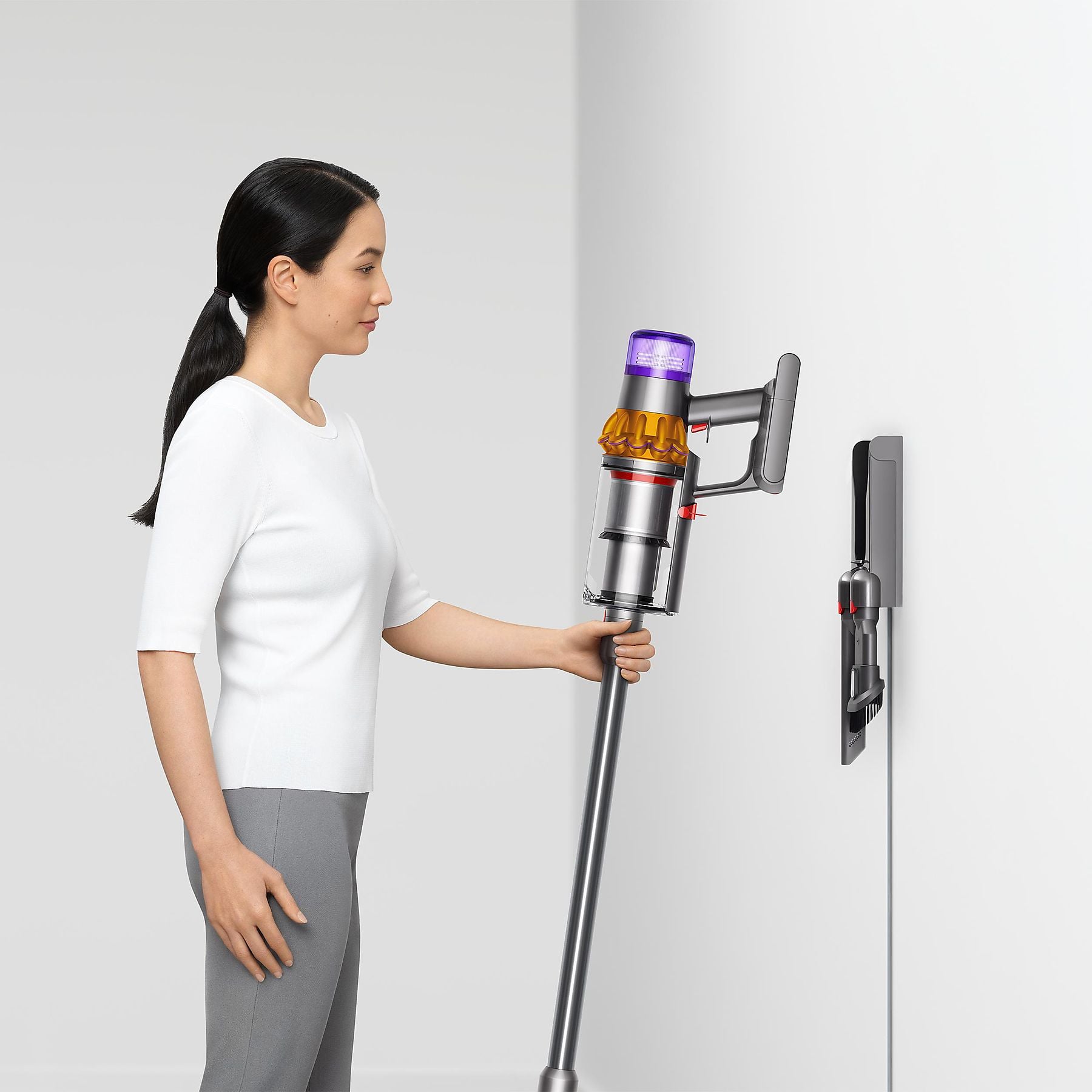 DYSON V15 DETECT ABSOLUTE (2023) Stielsauger, Akkubetrieb, 660 Watt – Bild 2