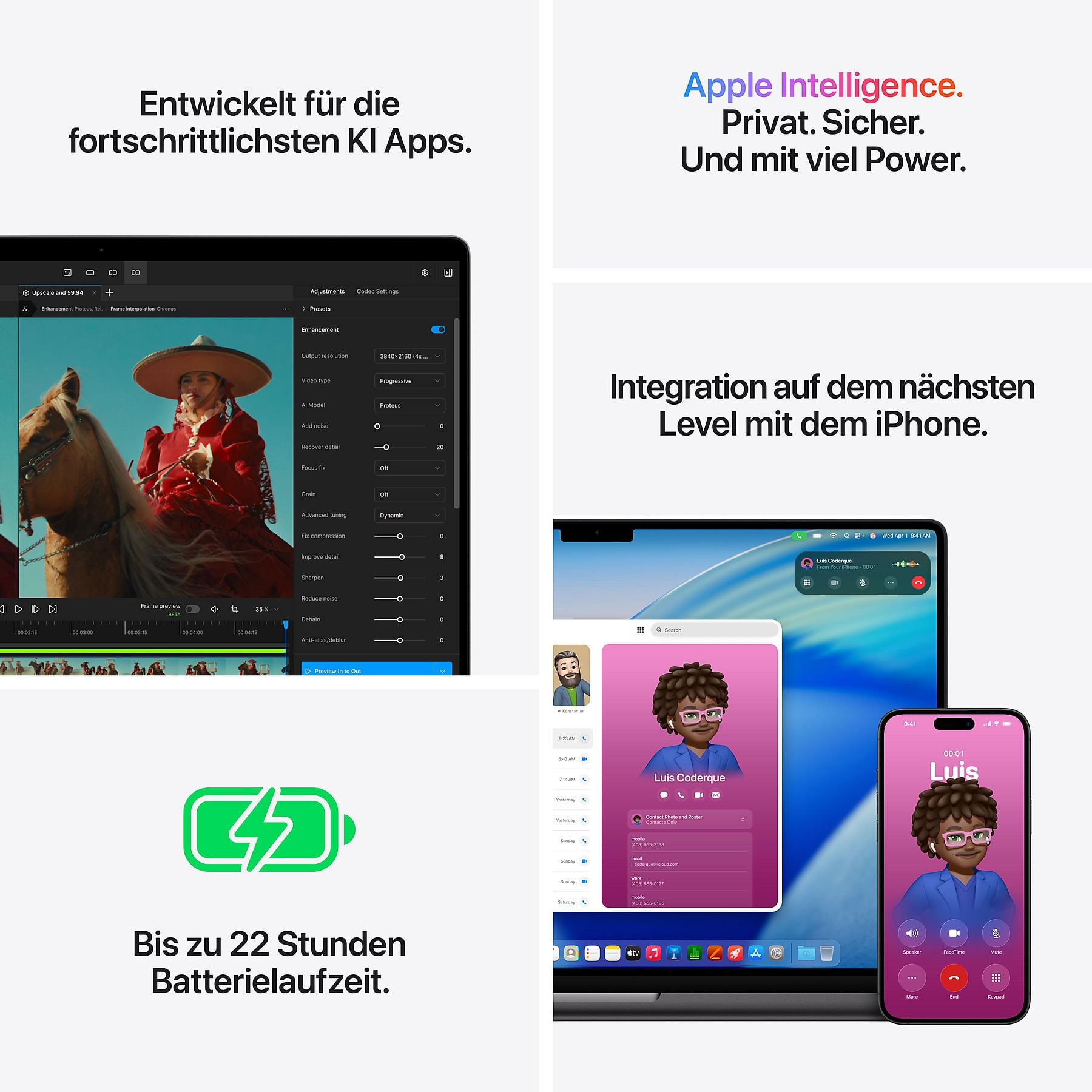 APPLE MacBook Pro (2026) - 16 Zoll - Apple M5 Max - 36 GB - 2 TB - Apple M5 Max - macOS – Bild 3