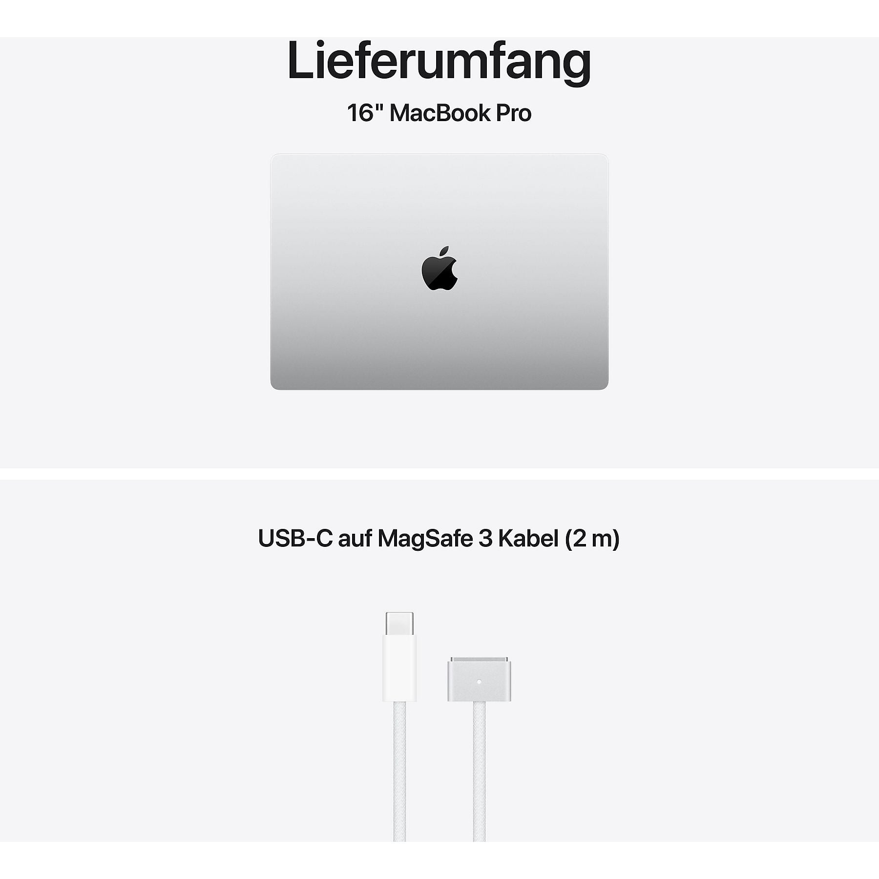 APPLE MacBook Pro (2026) - 16 Zoll - Apple M5 Max - 36 GB - 2 TB - Apple M5 Max - macOS – Bild 2